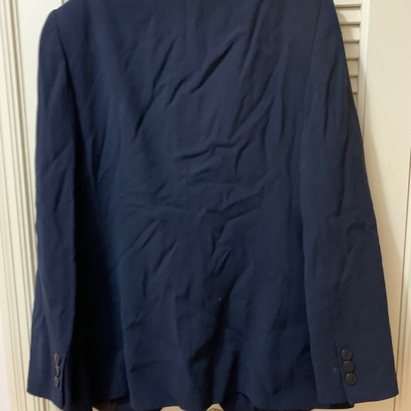 ARMANI suit. Navy. Jacket and pants. - Picture 7 of 7